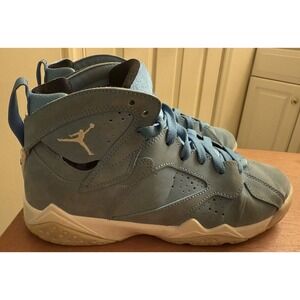 Nike Air Jordan 7 Retro BG Pantone University Blue 304774‎ 400 Sz 5.5 Y